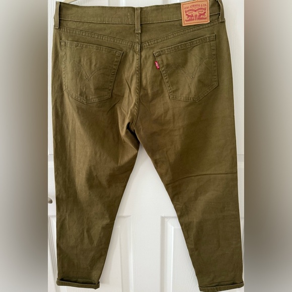 LEVI’S Olive Green Women's Jeans - Picture 7 of 9